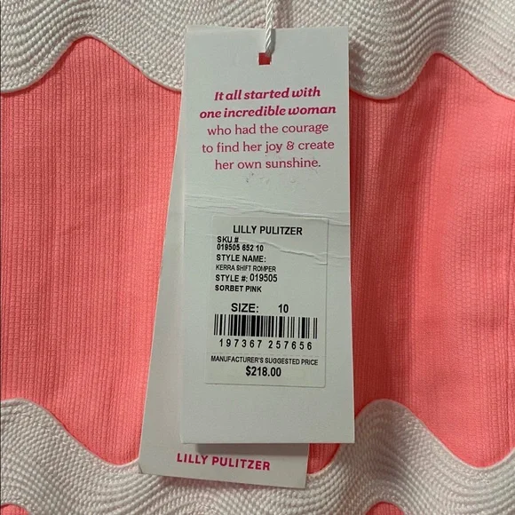 NWT Lilly Pulitzer romper 10 - Picture 4 of 8